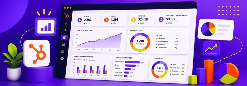 How to Use HubSpot Reporting Dashboard