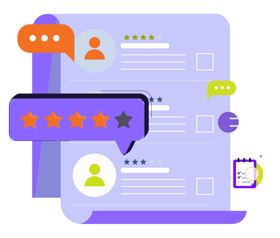 Employee feddback graphic