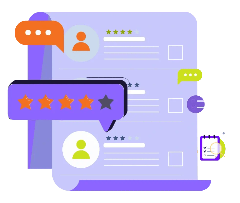 Employee feddback graphic