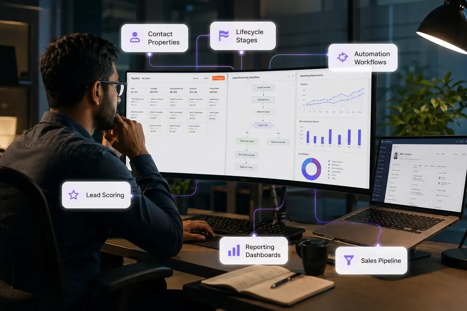 A HubSpot implementation that maps to your demand engine 