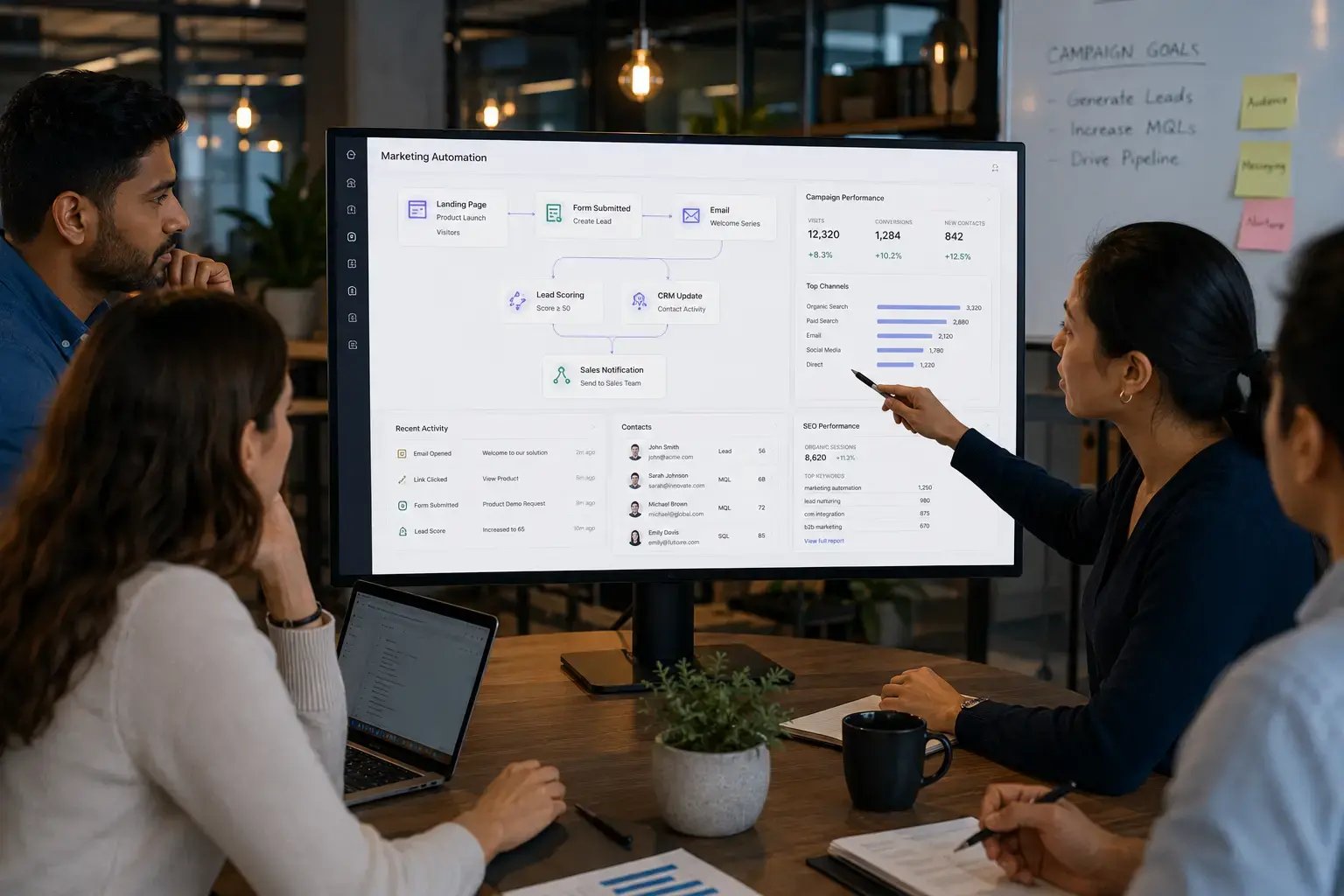 HubSpot marketing automation that earns pipeline, not just opens 